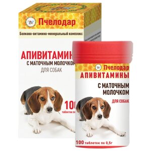 Витамины Пчелодар Апивитамины с маточным молочком для собак, (фото modal nav 2)