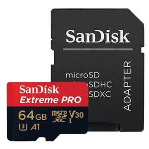 Карта памяти SanDisk Extreme Pro microSDXC Class 10 UHS Class 3 V30 A1 100MB/s + SD adapter (фото modal nav 2)