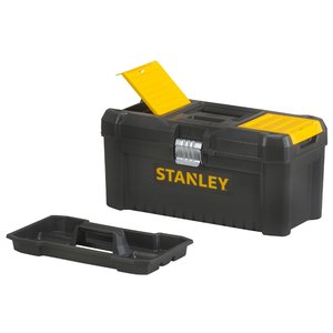 Ящик с органайзером STANLEY STST1-75518 Essential Toolbox Metal Latch 41 х 20 x 20 см 16'' (фото modal nav 2)