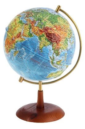 Глобус физический Globen Элеганс 210 мм (Э022100027) (фото modal 1)