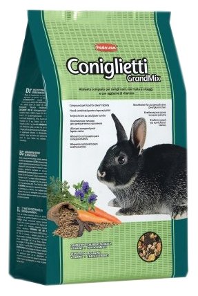 Комплексный корм для декоративных кроликов Padovan GrandMix Сoniglietti (фото modal 2)