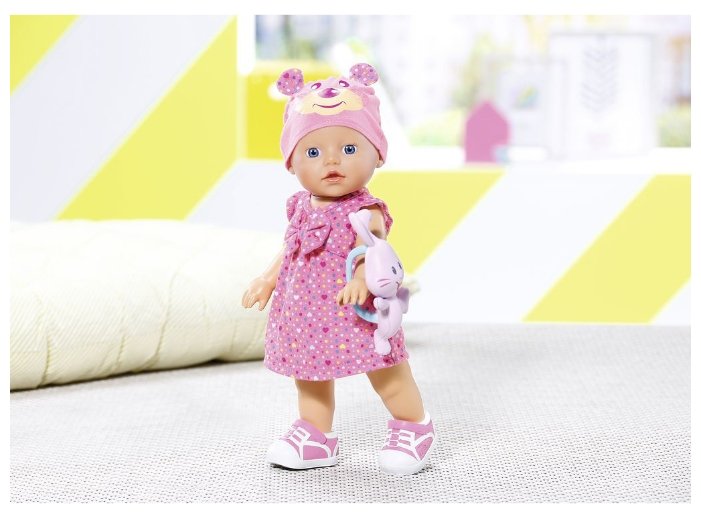 Интерактивная кукла Zapf Creation Baby Born Walks, 32 см, 823-484 (фото modal 3)
