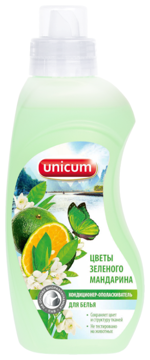 Кондиционер-ополаскиватель для белья Цветы зеленого мандарина Unicum (фото modal 2)