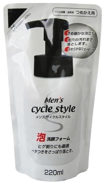DAIICHI SEKKEN Пенка для умывания Men's Cycle Style сменная упаковка (фото modal 1)
