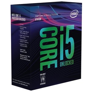 Процессор Intel Core i5-8600K Coffee Lake (3600MHz, LGA1151 v2, L3 9216Kb) (фото modal nav 1)
