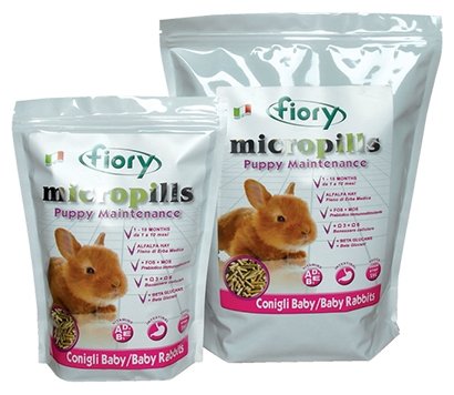 Корм для крольчат Fiory Micropills Rabbits (фото modal 1)
