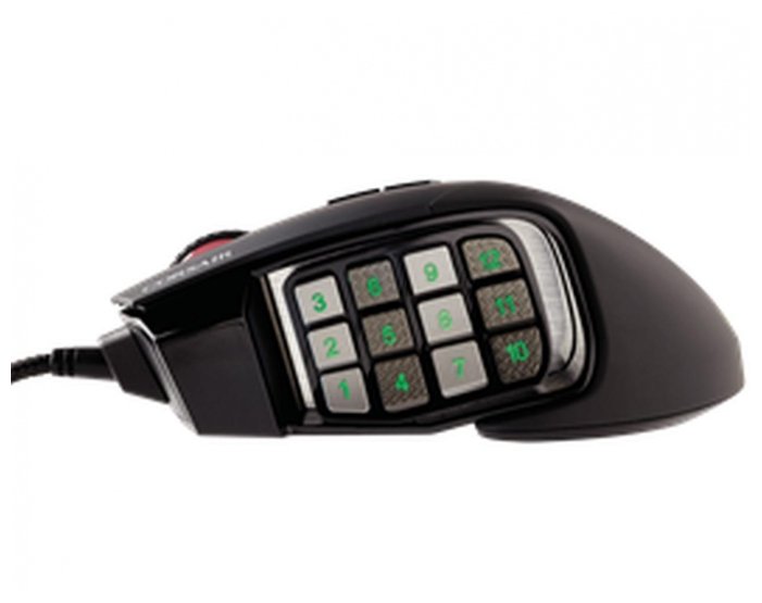 Мышь Corsair Scimitar PRO RGB Gaming Mouse Black USB (фото modal 7)