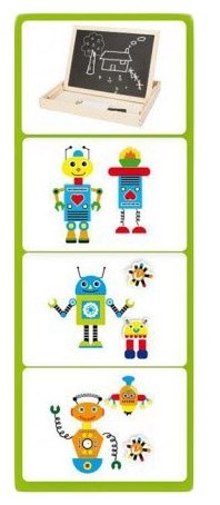 Доска для рисования детская База игрушек Роботы (2015) (фото modal 3)