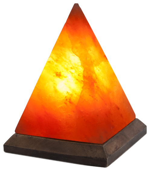 Солевая лампа Stay Gold Пирамида малая (с диммером) (фото modal 1)