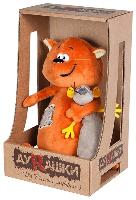 Мягкая игрушка Maxitoys ДуRашки Котэ & Mouse 25 см (фото modal 2)