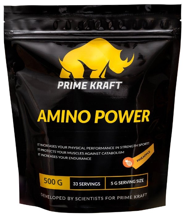 Предтренировочный комплекс Prime Kraft Amino Power (500 г) (фото modal 3)