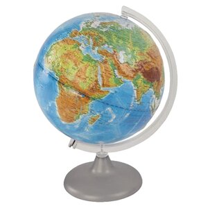 Глобус физико-политический Глобусный мир Двойная карта 250 мм (10182) (фото modal nav 1)