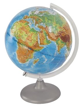 Глобус физико-политический Глобусный мир Двойная карта 250 мм (10182) (фото modal 1)