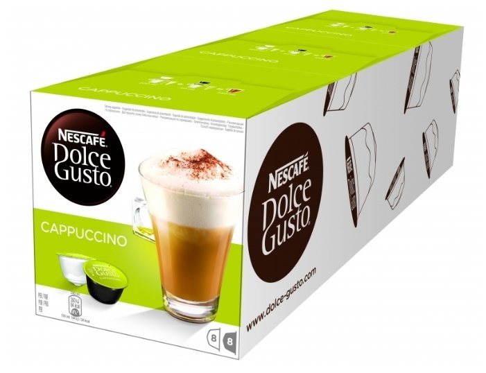 Кофе в капсулах Nescafe Dolce Gusto Cappuccino (48 шт.) (фото modal 1)