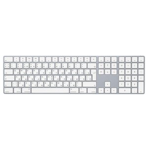 Клавиатура Apple Magic Keyboard with Numeric Keypad (MQ052RS/A) Silver Bluetooth (фото modal nav 1)