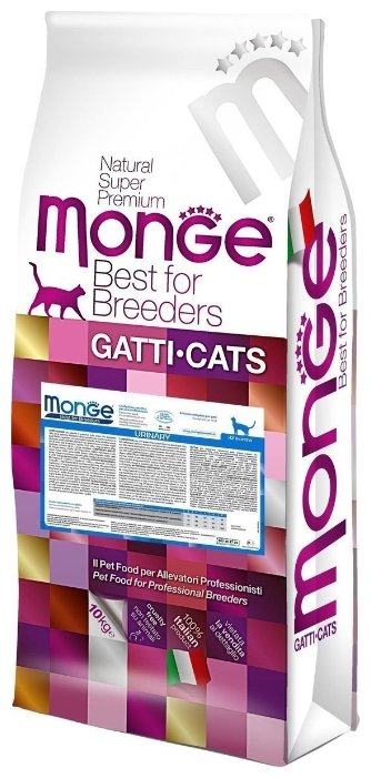 Корм для кошек Monge Cat Urinary – для профилактики МКБ у кошек (фото modal 1)