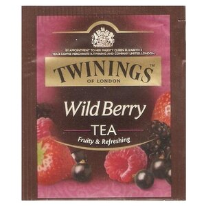 Чай черный Twinings Wild berry ароматизированный в пакетиках (фото modal nav 2)