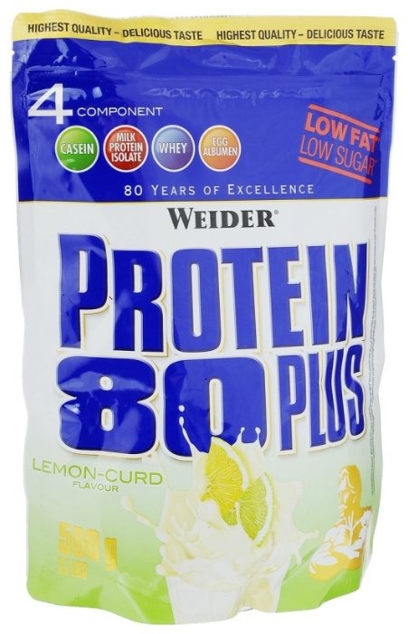 Протеин Weider Protein 80+ (500 г) (фото modal 6)