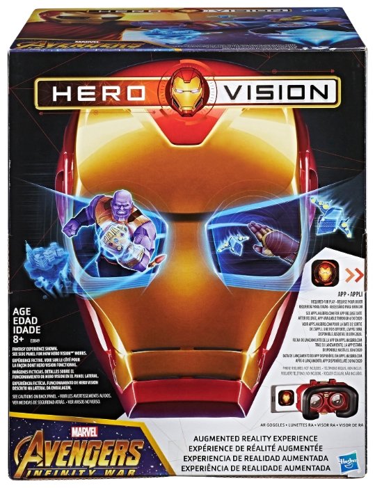 Очки виртуальной реальности Hasbro Infinity War Hero Vision Iron Man (фото modal 2)