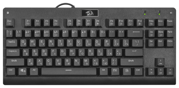 Клавиатура Redragon Dark Avenger Black USB (фото modal 2)