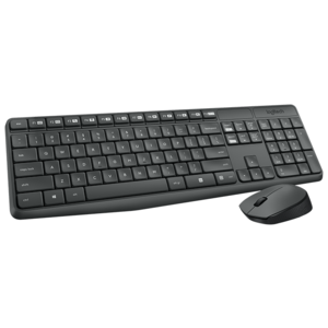Клавиатура и мышь Logitech MK235 Wireless Keyboard and Mouse Black USB (фото modal nav 2)