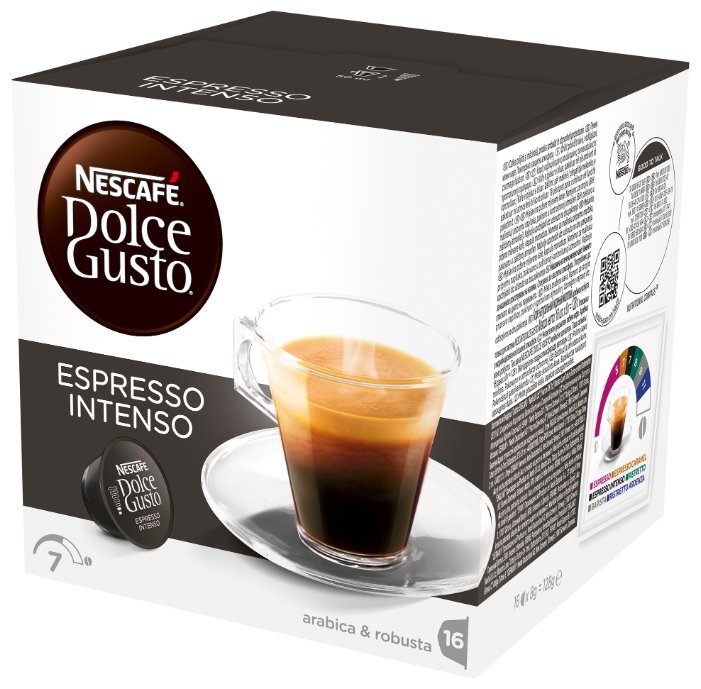Кофе в капсулах Nescafe Dolce Gusto Espresso Intenso (16 шт.) (фото modal 2)