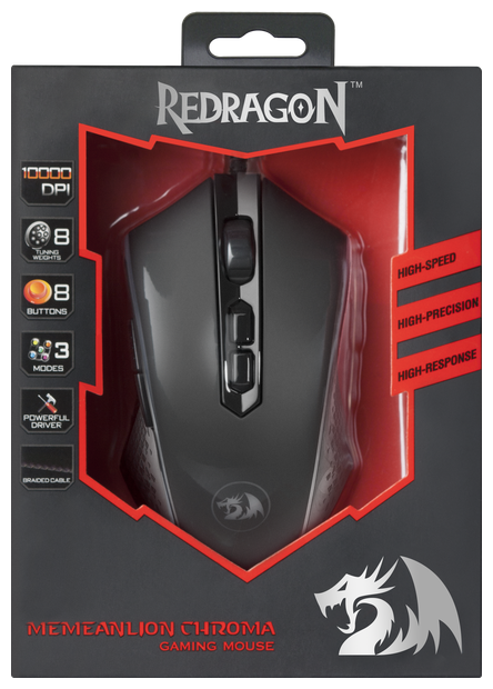 Мышь Redragon MEMEANLION CHROMA Black USB (фото modal 45)