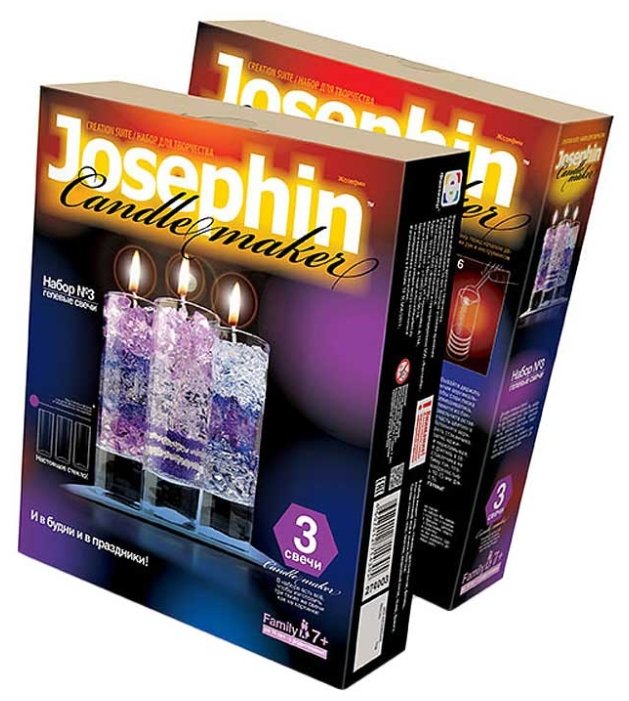 Josephin Гелевые свечи Набор №3 (274003) (фото modal 1)