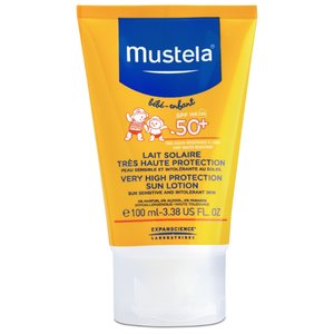 Mustela Детское солнцезащитное молочко для лица и тела SPF 50 (фото modal nav 1)