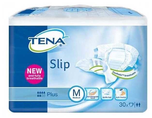 Подгузники TENA Slip Plus (710930/710830//710530) (30 шт.) (фото modal 3)