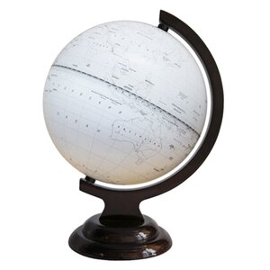 Глобус физический Глобусный мир Контурный 210 мм (10561) (фото modal nav 1)