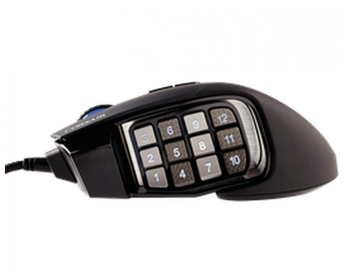Мышь Corsair Scimitar PRO RGB Gaming Mouse Black USB (фото modal 8)