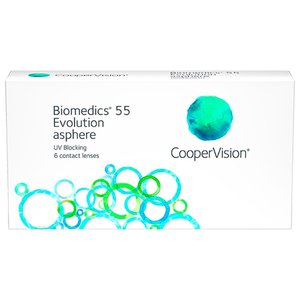 CooperVision Biomedics 55 Evolution UV (6 линз) (фото modal nav 1)