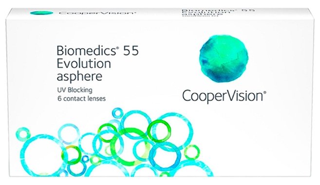CooperVision Biomedics 55 Evolution UV (6 линз) (фото modal 1)
