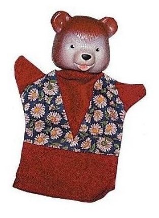 Русский стиль Кукла-перчатка Медведь, 11019 (фото modal 3)