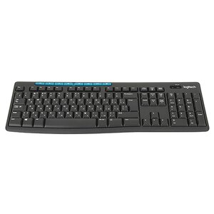 Клавиатура и мышь Logitech Wireless Combo MK275 Black-Blue USB (фото modal nav 2)