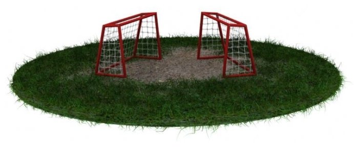 Комплект ворот для мини-футбола СпортКомплект CC120, 2 шт., размер 120х80 см (фото modal 3)