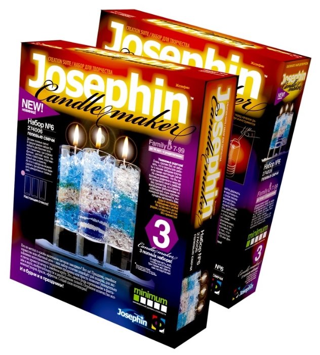 Josephin Гелевые свечи Набор №6 (274006) (фото modal 1)