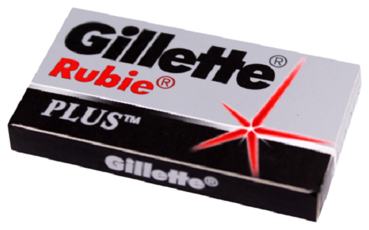 Лезвия Gillette для T-образного станка Rubie Plus (фото modal 2)