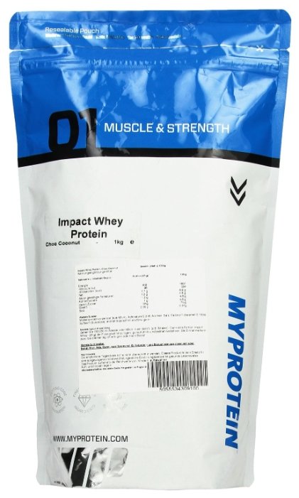 Протеин Myprotein Impact Whey Protein (1 кг) (фото modal 13)