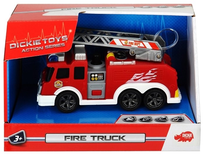 Пожарный автомобиль Dickie Toys 3302002 15 см (фото modal 5)