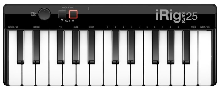 MIDI-клавиатура IK Multimedia iRig Keys 25 (фото modal 1)