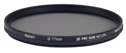 Светофильтр поляризационный круговой Rekam Z Pro Slim CPL MC 77 мм (фото modal 1)