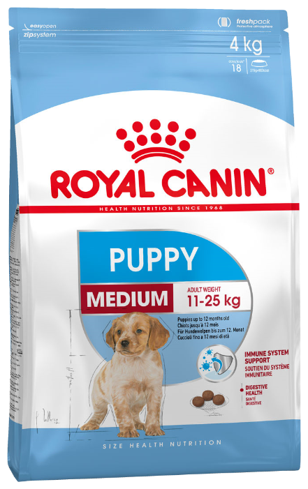 Корм для собак Royal Canin Medium Junior (фото modal 1)