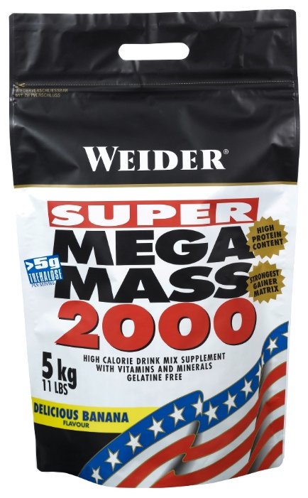 Гейнер Weider Mega Mass 2000 (5 кг) (фото modal 4)
