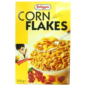 Готовый завтрак Bruggen Corn Flakes хлопья, коробка (фото modal nav 2)