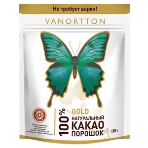 Vanortton Gold Какао-порошок растворимый, пакет (фото modal nav 1)
