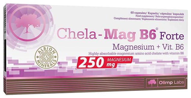 Минерально-витаминный комплекс Olimp Labs Chela-Mag B6 forte (60 капсул) (фото modal 1)