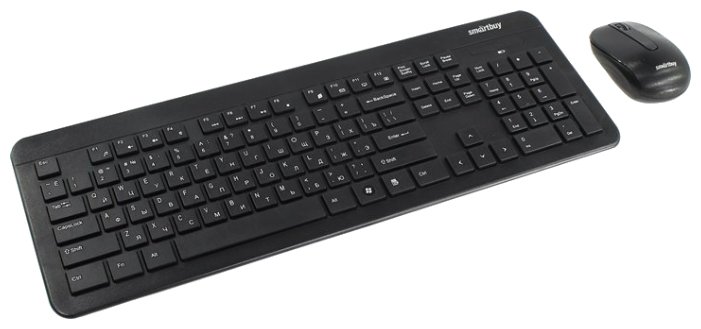 Клавиатура и мышь SmartBuy SBC-214350AG-K Black USB (фото modal 1)
