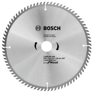 Пильный диск BOSCH Eco Wood 2608644384 254х30 мм (фото modal nav 1)